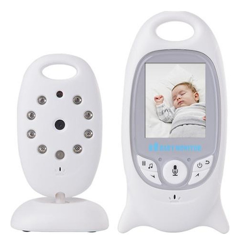 Monitor Video Baby Cámara Visión Nocturna Bebés Inalámbrico 