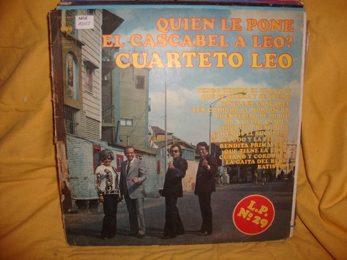 Vinilo Cuarteto Leo Quien Le Pone El Cascabel Ooooo C2