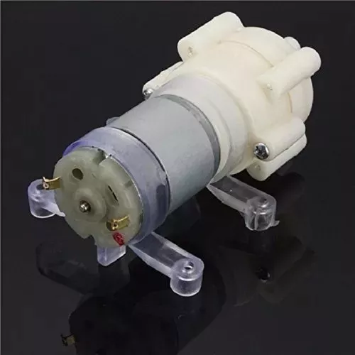 Mini bomba de agua de diafragma r385 6-12v 6w 1.5-2l/min