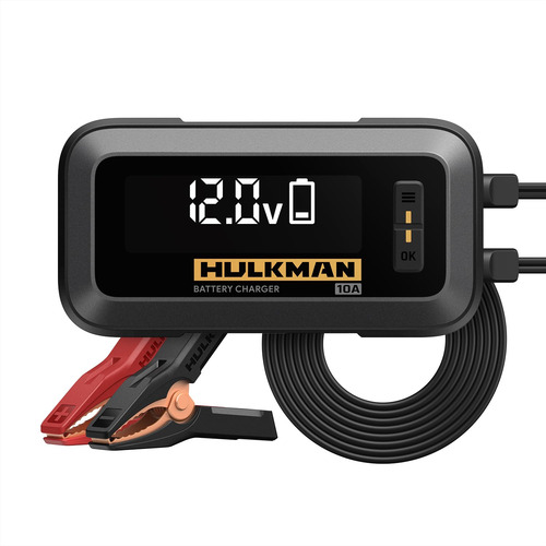 Cargador De Batería Coche 10a 12v 6v Mantenedor Desulfatador