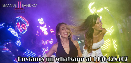 Imagen 9 de 10 de Show Robot Led - Show Luminoso - Show Baile Led