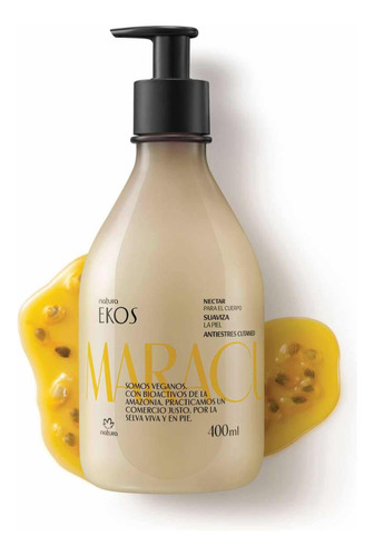 Néctar Para El Cuerpo Maracuya 400 Ml. Ekos Natura