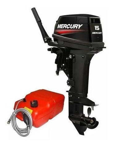 Imagem 7 de 9 de Motor De Popa 15 Hp Super 18 Mercury Zero