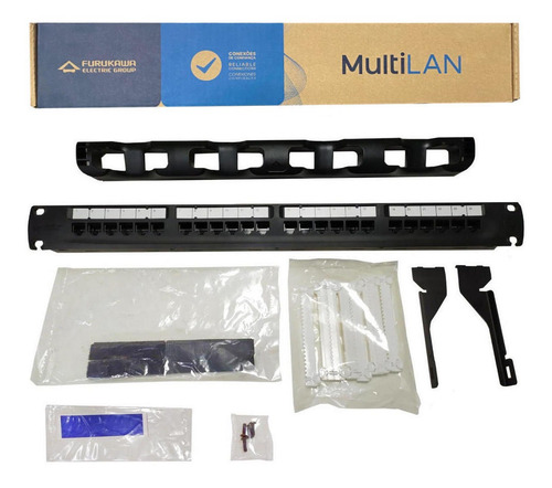 Patch Panel 24p Cat6 Modular Multilan (35030015)