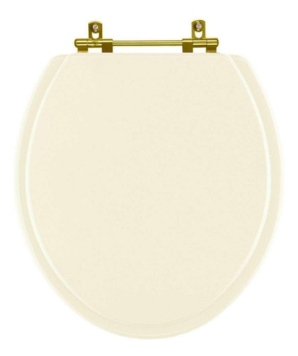 Assento Sanitario Resina Oval Pergamon P/ Celite Ferr Dourad
