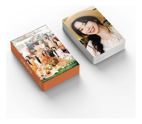 55pcs-album Twice5 Cartão Pequeno Momo Sana Lin Na Lian