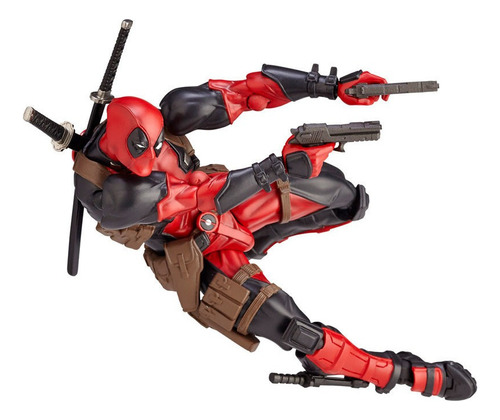 Muñeca De Personaje Deadpool Marvel, Revoltech-yamaguchi