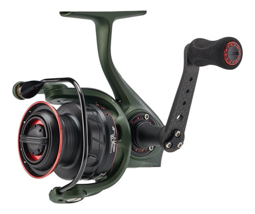 Reel Abu Garcia Zata Sp40 Spin 11 Rule Drag 6.4kgs 265/25mm Color Verde Lado de la manija Derecho/Izquierdo