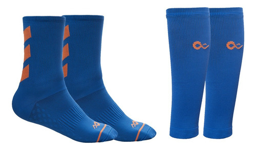 Medias Antideslizantes Pantorrilleras Futbol Deportiva Combo