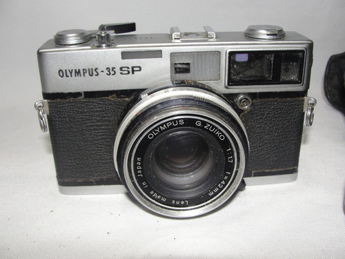 Antiga Camera Olympus 35 Sp Maquina Fotografica