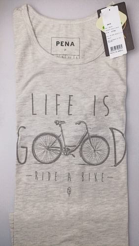 Camiseta Regata Ride A Bike  Algodão Life Is Good Surfwear