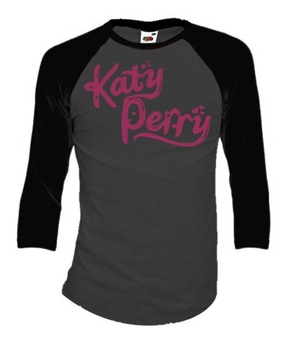 Katy Perry Playeras Manga 3/4 Para Hombre Y Mujer