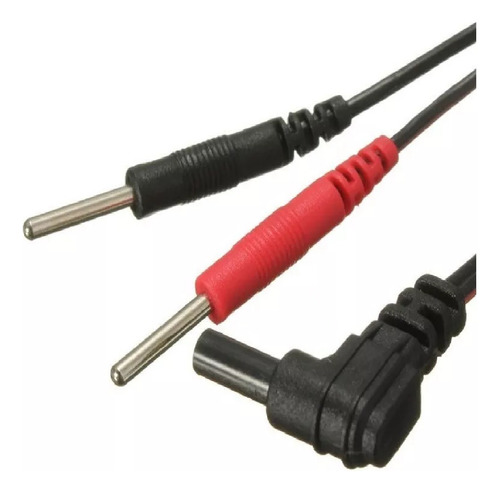 Cable Repuesto Para Electrodo Cola De Ratón Tens Ems 2 Pzs