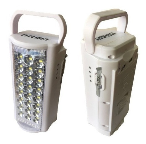 Luz De Emergencia Efolight 24 Leds 15 Hrs Electrocom