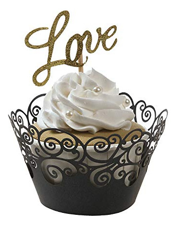 Envoltorios Para Cupcakes, Paquete De 100 Envoltorios Para M