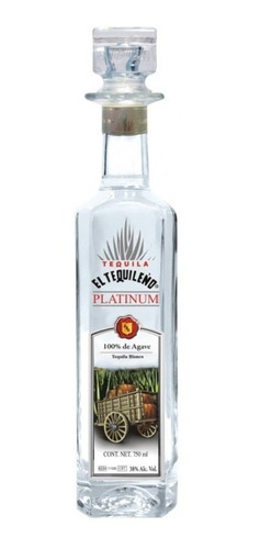 Tequila Tequileño Platinum 750 Ml