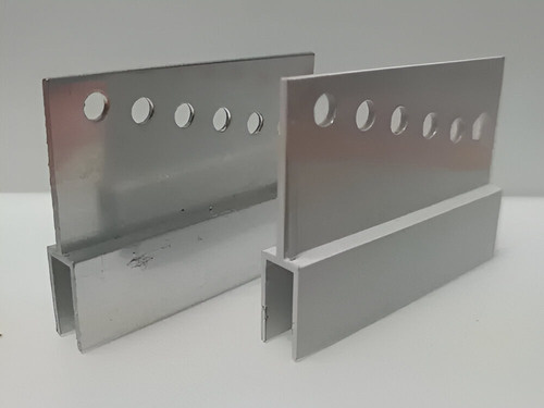Soporte O Porta Ruedas Para Puertas De Baño Templex (vidrio)