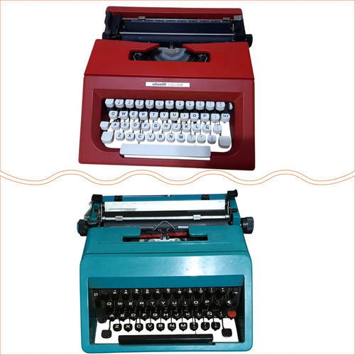 Maquina De Escribir Olivetti Studio 45 + Olivetti College (Usado)