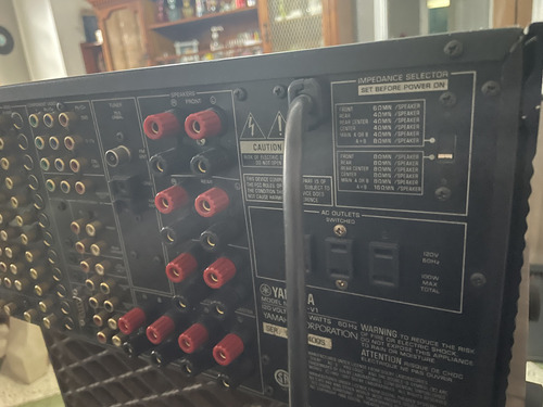 Yamaha Rx V1 Con Con Control Remoto (Usado)