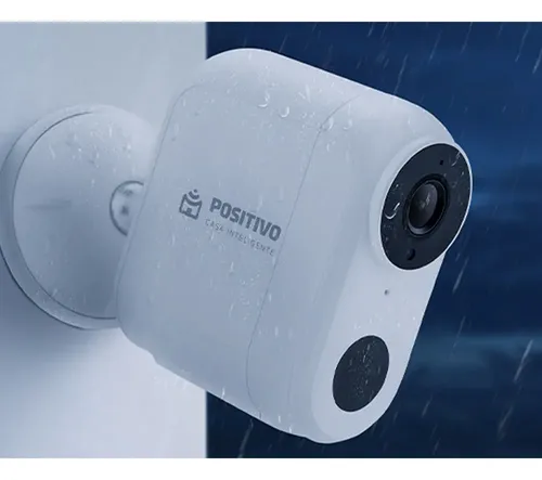 Câmera de segurança Wi-Fi Positivo Casa Inteligente Full HD interna e externa com bateria no Mercado Livre