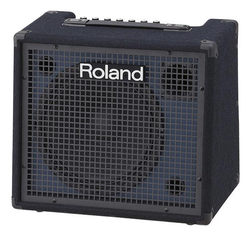 Cubo Amplificador Teclado Roland Kc-200 100w 4 Canais Cor Azul-escuro Voltagem