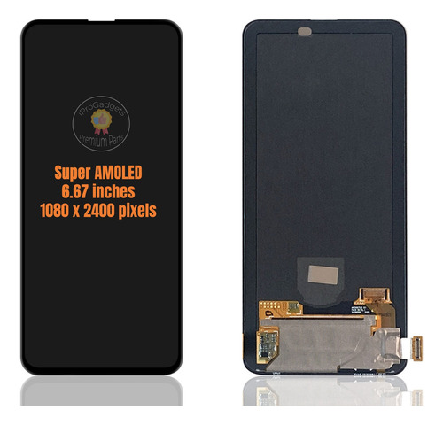 Tela De Toque Lcd Amoled Para Redmi K30 Pro 5g Preta
