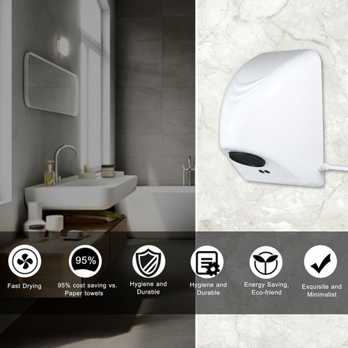 Secador De Mãos Com Sensor Elétrico Automático