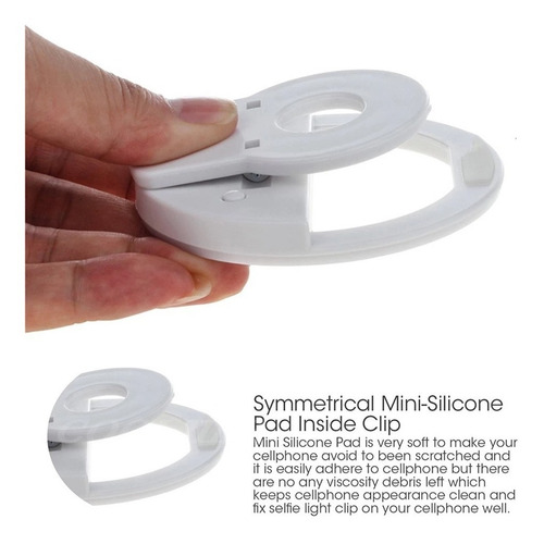 Selfie Anillo Aro Luz Led Celular 3 Modos Iluminación Usb