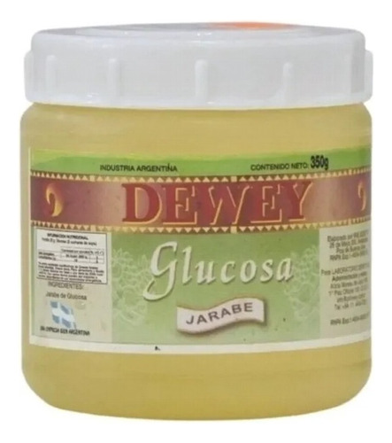 Glucosa Jarabe Dewey X 350gr