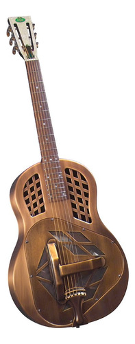 Regal Rc-56 cuerpo Metal Tricone  guitarra Resophonic Laton