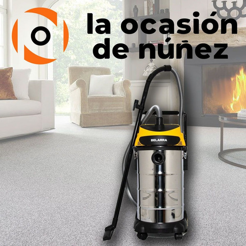 Imagen 4 de 7 de Aspiradora Sopladora 2 En 1 Belarra Polvo Liquido 40lt 1400w
