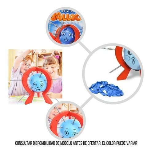 Bang Boom Balloon Juego Mesa Globo Símil Ct Mmk 19025 Kuky