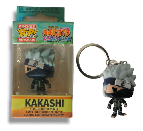 Llavero Tipo Funko Pop , Anime Kakashi, Naruto 