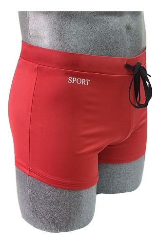 Traje De Baño Corto Hombre, Comodo Natacion, Playa Moda Liso