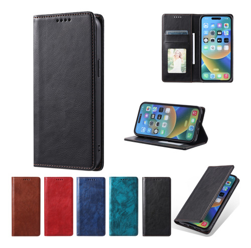 Funda Tipo Cartera Para Teléfono Redmi 13c 12 10 10c 9 11a