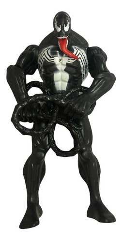 Muñeco Articulado Con Luz Venom Eddie Brock Lo Y++ Unico