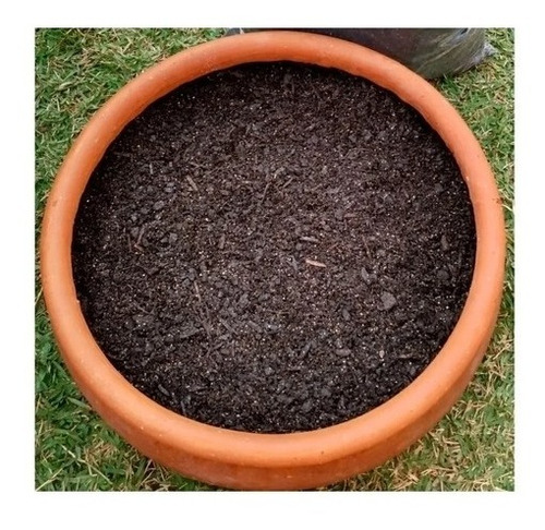 Terra Vegetal Pura Limpa Sem Esterco Ideal Para Apartamentos