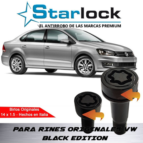 Tuercas De Seguridad Para Vocho Volkswagen Vento