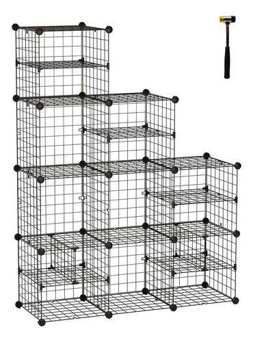 C&ahome Almacenamiento De Cubos De Alambre, Unidad Organizad