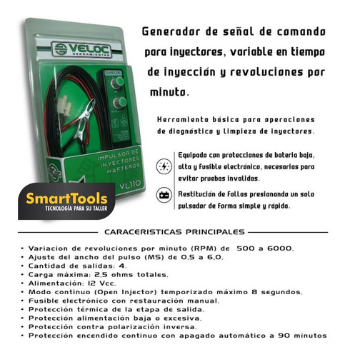 Imagen 4 de 5 de Generador De Pulsos Veloc Inyectores Nafteros 4 Salidas