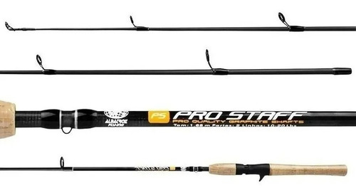 Imagem 2 de 6 de Vara Para Carretilha De Carbono Pro Staff C602 1,80m 8-17lbs