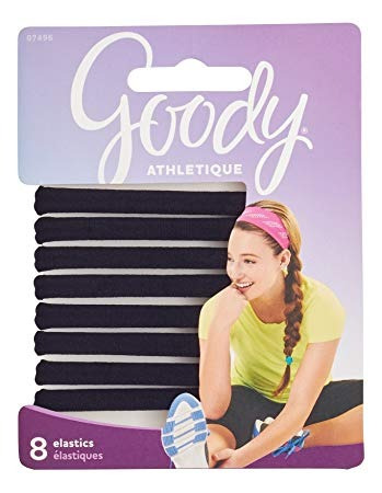 Goody Mujeres Sudor Negro Athletique Estiramiento Elásticos,