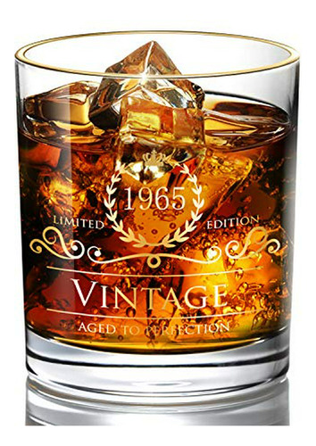 Vaso De Whisky Personalizado Lovinpro 1965, 57 Aniversario
