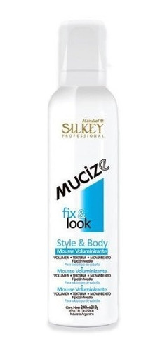 Mousse Voluminizante Mucize Style & Body X240ml - Silkey