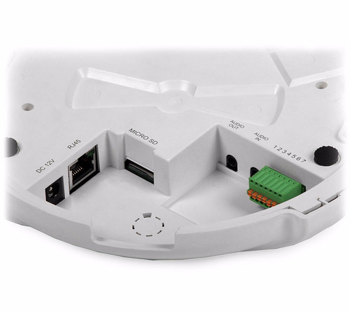 Câmera Ip Cabeada 360° Olho De Peixe Pixord Pd636e 1200 Tvl