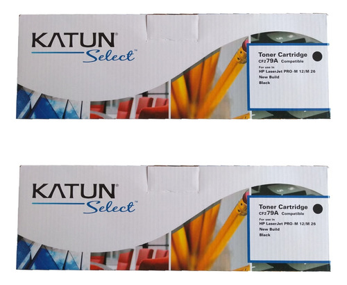 Kit 2 Toner Compatible Cf279a 79a Para Lj Pro M12 M12w M26nw