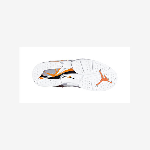 Zapatillas Jordan 8 Retro Orange White Urbano 305381-102