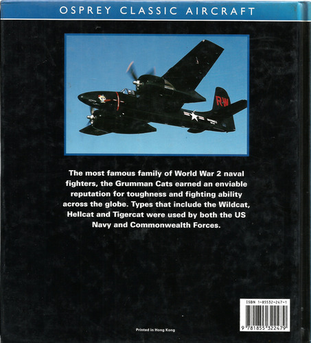 Livro Grumman Cats - Osprey Classic Aircraft (Usado)