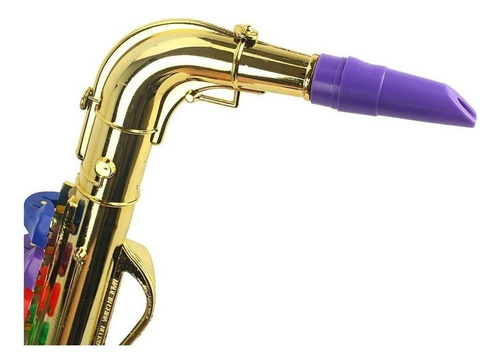 2024 Toca El Saxofón Con 8 Teclas De Colores Instrumento