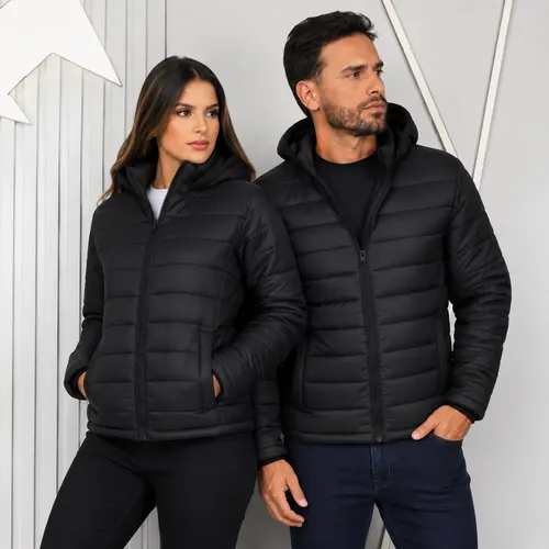 Jaqueta Puffer Bobojaco Térmico Corta Vento Impermeável Frio